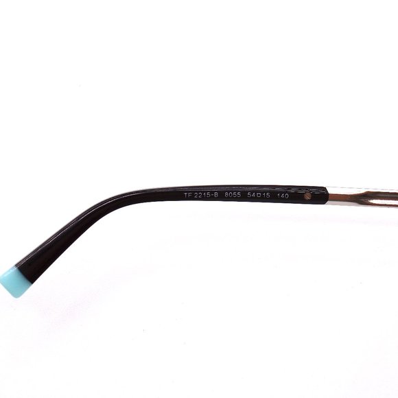 NEW TIFFANY&CO TF2215B 8055 BLACK ON TIFFANY BLUE EYEGLASSES FRAME - Picture 14 of 15